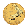 1 oz Lunar Gold Coin 2023 front