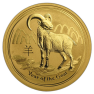 1 oz Lunar Gold Coin 2015 front