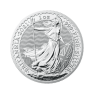 1 troy ounce silver Britannia coin obverse