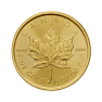 Obverse 1/2 troy ounce gouden Maple Leaf munt