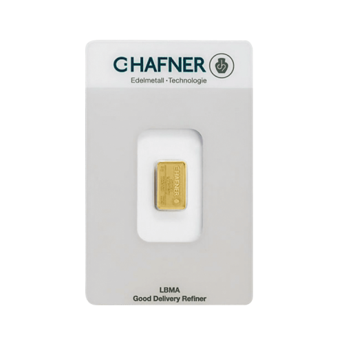 Thumbnail 2g C. Hafner Gold Bar front