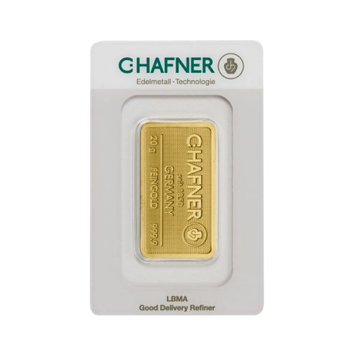 Thumbnail Obverse gold bar 20 gram C.Hafner