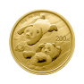 15g Panda Gold Coin 2022 front