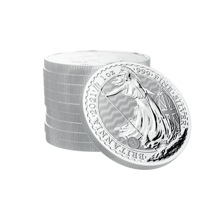 zilveren Britannia 31,103 gram