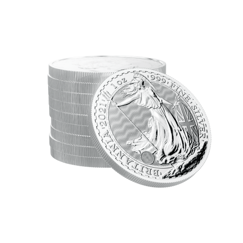 Thumbnail zilveren Britannia 31,103 gram