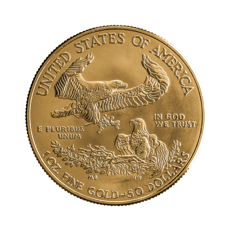 1 troy ounce gouden American Eagle munt
