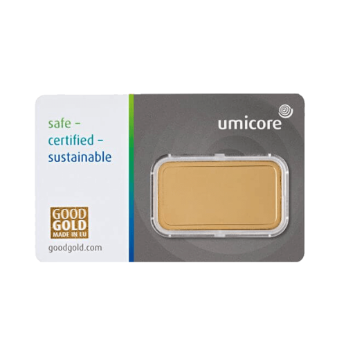 Thumbnail Reverse 20 gram Umicore gold bar