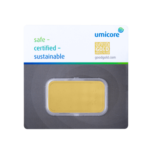 Thumbnail Umicore gold bar 50 gram