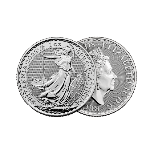 Thumbnail 1 oz platinum Britannia coin