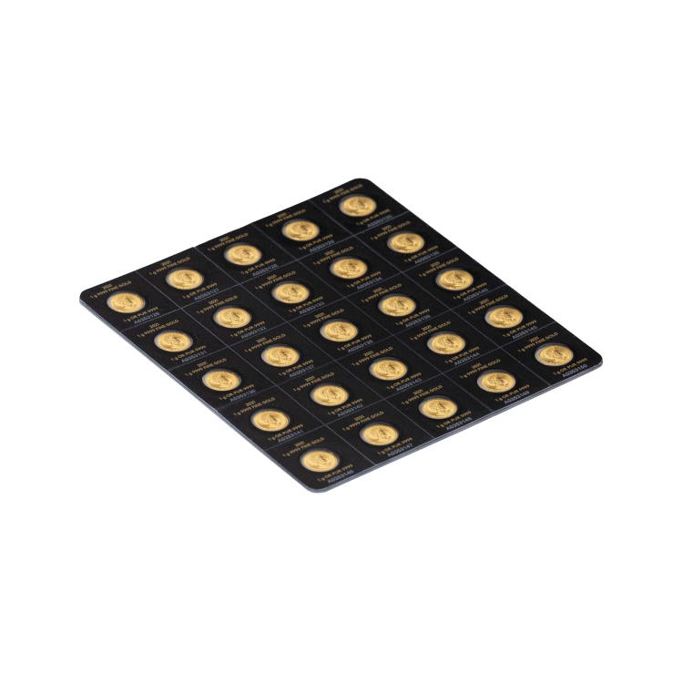 25g Maple Leaf Gouden Munt 2024 achterkant