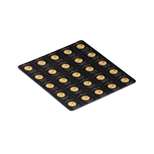 Thumbnail 25g Maple Leaf Gouden Munt 2024 achterkant