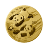 30g Panda Gold Coin front