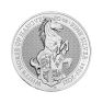10 oz Queens Beasts Silver Coin front