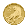 1/2 oz Lunar Gold Coin front