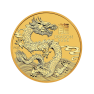 2 oz Lunar Gold Coin front
