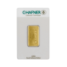 Obverse C. Hafner gold bar 10 grams