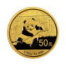 Obverse 1/10 oz gold Panda coin