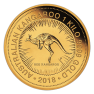 1 kilo Kangaroo Gold Coin 1998 front