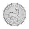 Obverse 1 troy ounce silver Krugerrand coin