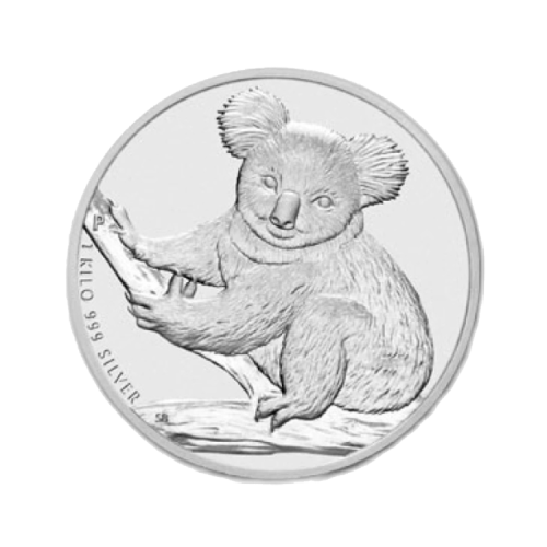 Thumbnail 1 kg zilveren Koala 2009