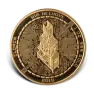 1 troy ounce Gold Wim Delvoye Coin – various years front