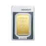 50g Heraeus Gold Bar Mixed Years front
