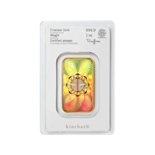 Thumbnail 1 oz Heraeus Goudbaar Divers achterkant