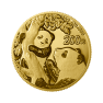 15g Panda Gold Coin 2021 front