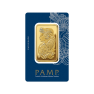 100g Pamp Suisse Gold Bar front
