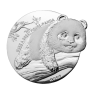 1 troy ounce silver coin Panda Make A Great Figure 2022