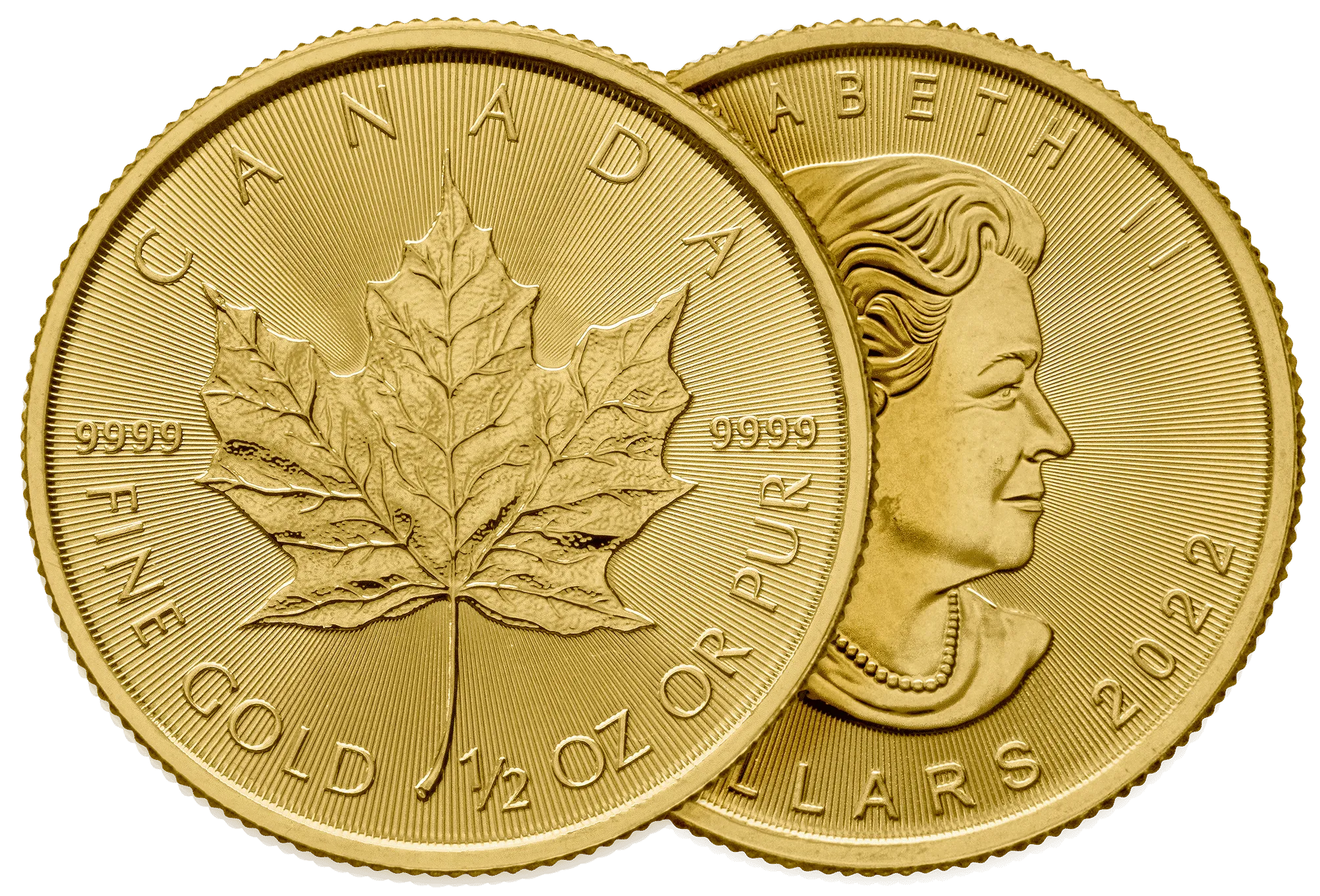 Gouden Maple Leaf munt