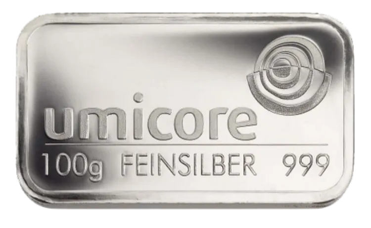 Umicore pre-owned zilverbaar