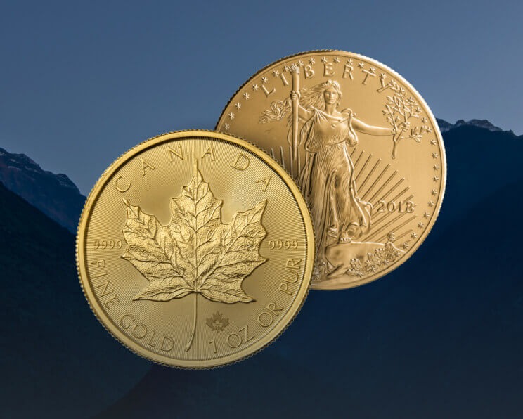 Gouden munten van 1 troy ounce